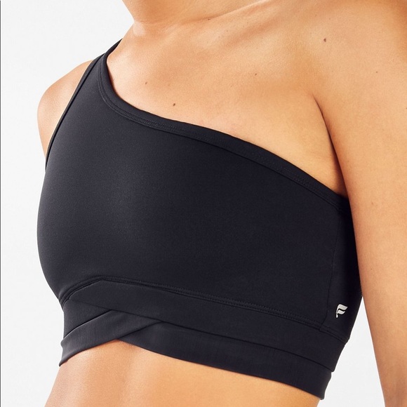 Fabletics Winn Low Impact One Shoulder Sports Bra - Picture 3 of 8